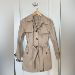 Loft Trench Coat. Size S. Barely Worn.